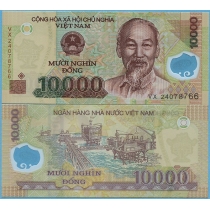 Вьетнам 10000 донгов 2024 год.