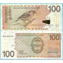 Нидерландские Антилы 100 гульденов 2016 год.