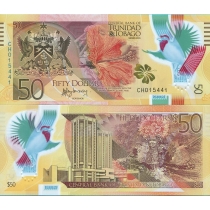 Тринидад и Тобаго 50 долларов 2015 год.