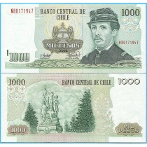 Чили 1000 песо 2006 год.