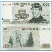 Чили 1000 песо 2007 год.