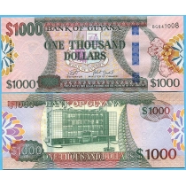 Гайана 1000 долларов 2019 год.