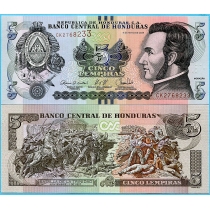 Гондурас 5 лемпир 2024 год.