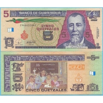 Гватемала 5 кетцаль 2008 год.