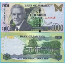 Ямайка 1000 долларов 2021 год.