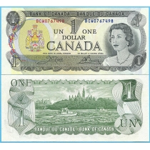 Канада 1 доллар 1973 год.