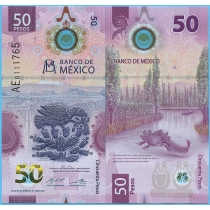 Мексика 50 песо 2021 год. Pik-132a.2