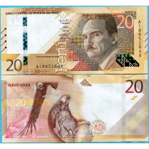 Перу 20 солей 2022 год.