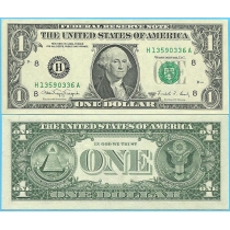 США 1 доллар 1988 год.  P-480bH
