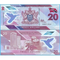 Тринидад и Тобаго 20 долларов 2020 год.