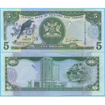 Тринидад и Тобаго 5 долларов 2006 год.