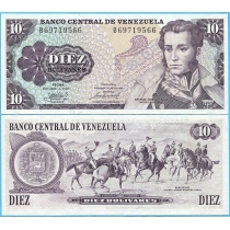 Венесуэла 10 боливар 1981 год.