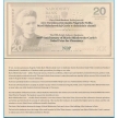 Банкнота 20 злотых 2011 год. Польша. Мария Склодовская-Кюри