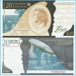 Банкнота 20 злотых 2009 год. Фредерик Шопен