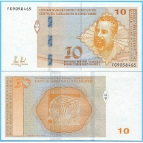 Босния и Герцеговина 10 марок 2012 год. P-80a