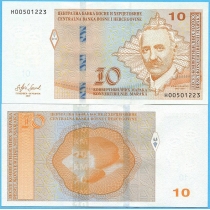 Босния и Герцеговина 10 марок 2019 год. P-81с