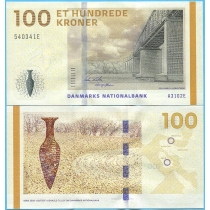 Дания 100 крон 2010 год. Pik 66b.2