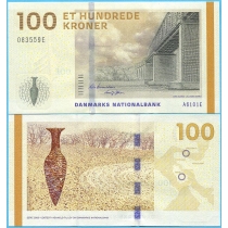 Дания 100 крон 2010 год. Pik 66b.3