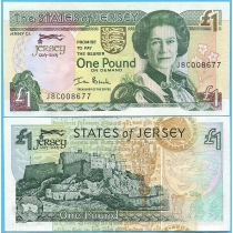 Джерси 1 фунт 2004 год. 800-лет отношений Джерси И Британской Короны