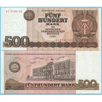 ГДР 500 марок 1985 год.