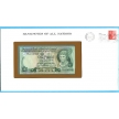 Банкнота Северная Ирландия 1 фунт 1997 год. В конверте "Banknotes of all Nations" с маркой.