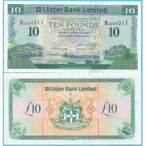 Северная Ирландия 10 фунтов 2008 год. 
