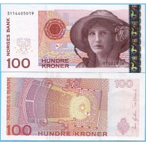 Норвегия 100 крон 2006 год.