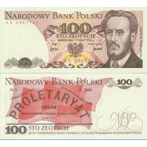 Польша 100 злотых 1976 г.