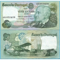 Португалия 20 эскудо 1978 год. P-176b.2.2