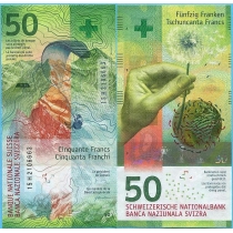 Швейцария 50 франков 2015 год.