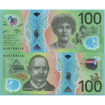 Австралия 100 долларов 2020 год.