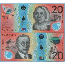 Австралия 20 долларов 2020 год.