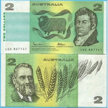 Австралия 2 доллара 1985 год.