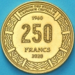 Монета Конго 250 франков 2020 год. 60 лет независимости