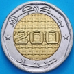 Монета Алжир 200 динар 2021 год. Ахмед Забана