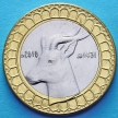 Монета Алжира 50 динар 2010 год. Газель.