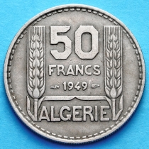 Алжир 50 франков 1949 год.