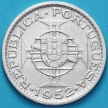 Монета Ангола Португальская 10 эскудо 1952 год. Серебро.