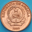 Монета Анголы 50 сентимо 1999 год