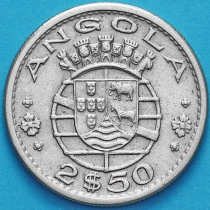 Ангола Португальская 2,5 эскудо 1967 год.