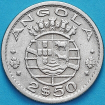 Ангола Португальская 2,5 эскудо 1969 год.