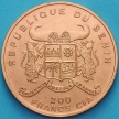 Монета Бенин 200 франков 1993 год. Парусник "Пруссия"
