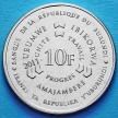 Монета Бурунди 10 франков 2011 год.