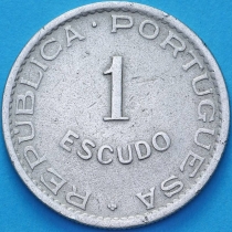 Кабо Верде Португальский 1 эскудо 1949 год.