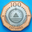 Монеты Кабо Верде 100 эскудо 1994 год. Парусник "Madalan" BU
