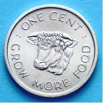 Сейшельские острова 1 цент 1972 год. ФАО