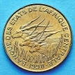 Монета Центральной Африки (BEAC) 5 франков 1998 год.