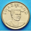 Монета Свазиленда 1 лилангени 2015 год
