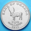 Монета Уганды 100 шиллингов 2015 год. Бык