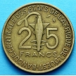 Монета КФА Западная Африка 25 франков 1971-1979 г.